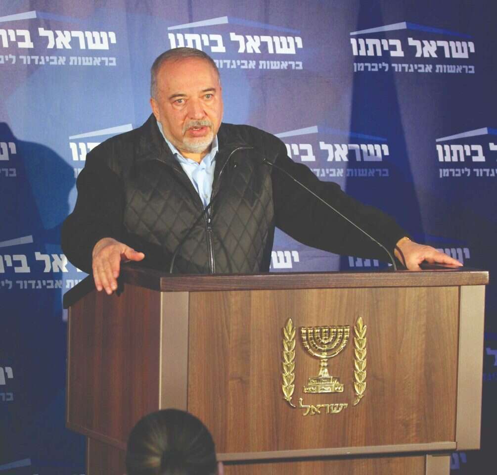 אביגדור ליברמן. | יהונתן שאול