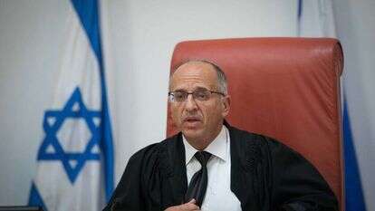 השופט נעם סולברג. | יונתן זינדל - פלאש 90