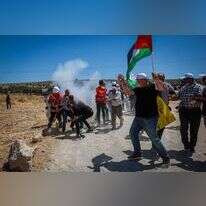 התפרעויות פלסטינים סמוך לכוכב השחר. | פלאש 90