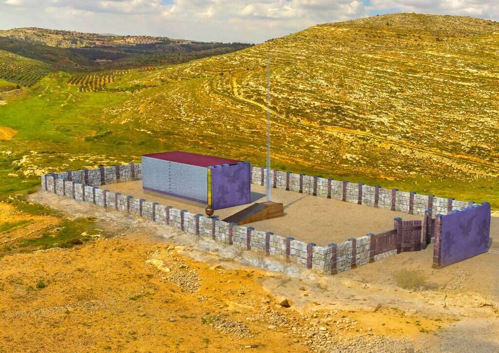 הדמיית המשכן. | ארכיון שילה הקדומה הדמיית המשכן. | ארכיון שילה הקדומה