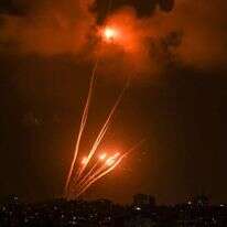 שיגור רקטות מרצועת עזה, ארכיון. | AFP