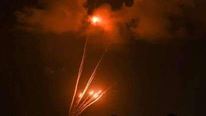 שיגור רקטות מרצועת עזה, ארכיון. | AFP