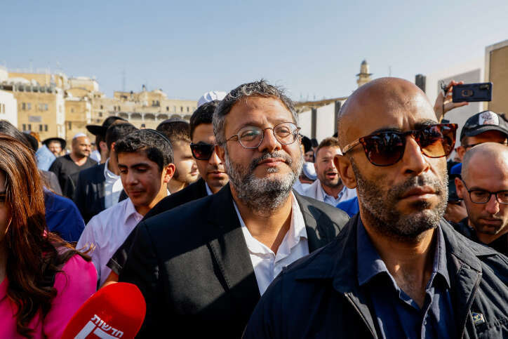 ח"כ איתמר בן גביר בהר הבית. | אוליביה פיטוסי/פלאש90