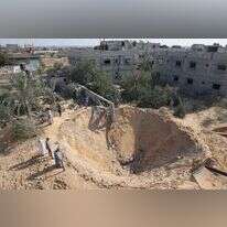 היום שאחרי מבצע "עלות השחר" ברפיח. | AFP