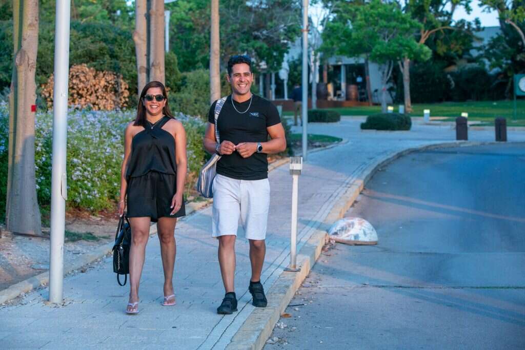 רועי ולילך אבני. | יוסי אלוני