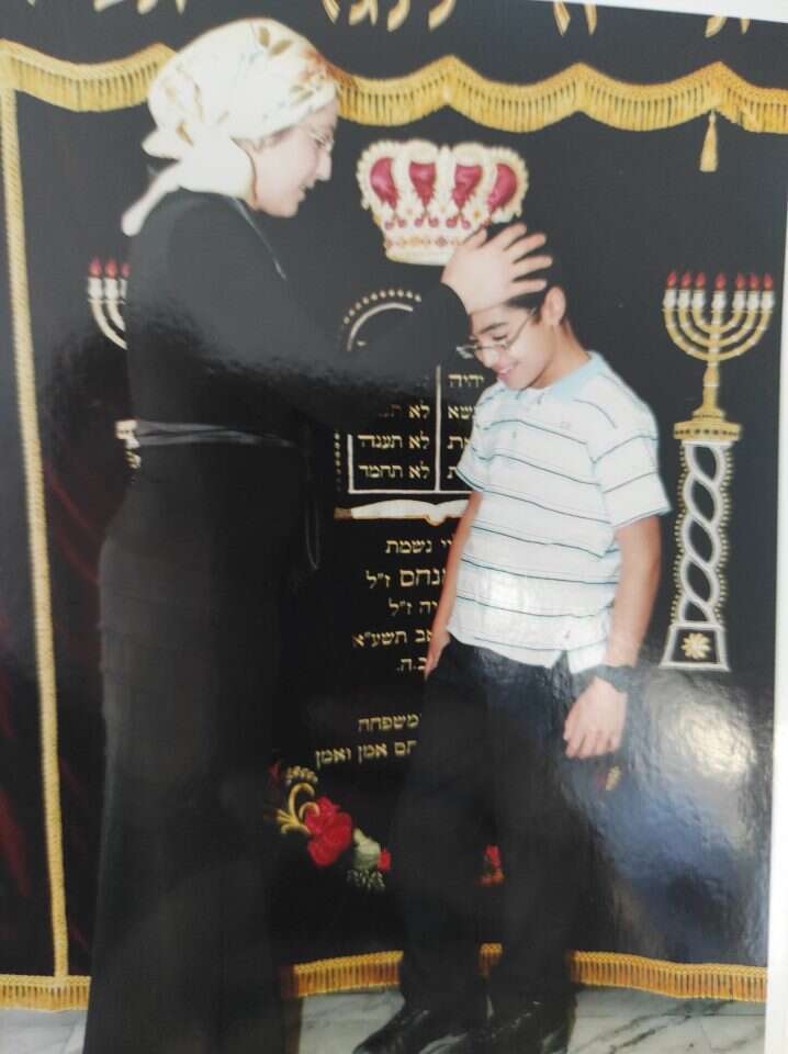 טורגמן בגלגול הראשון כחרדית. תמונה באדיבות המצולמת טורגמן בגלגול הראשון כחרדית. תמונה באדיבות המצולמת