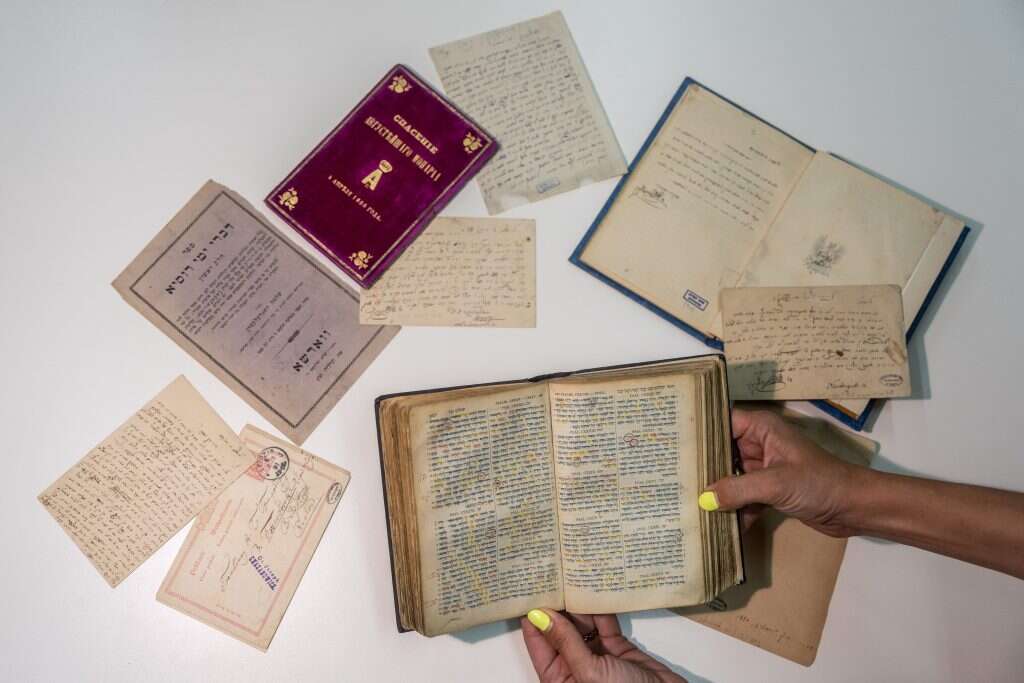 על אחד מחיבוריו זכה למתנה יקרה מהצאר הרוסי. כתבי מנדלקרן בארכיון הספרייה הלאומית. | יונתן זינדל, פלאש 90