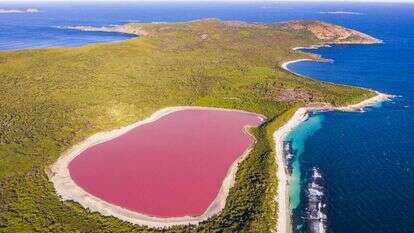אגם הילייר, אוסטרליה. | גטי אימג'ס