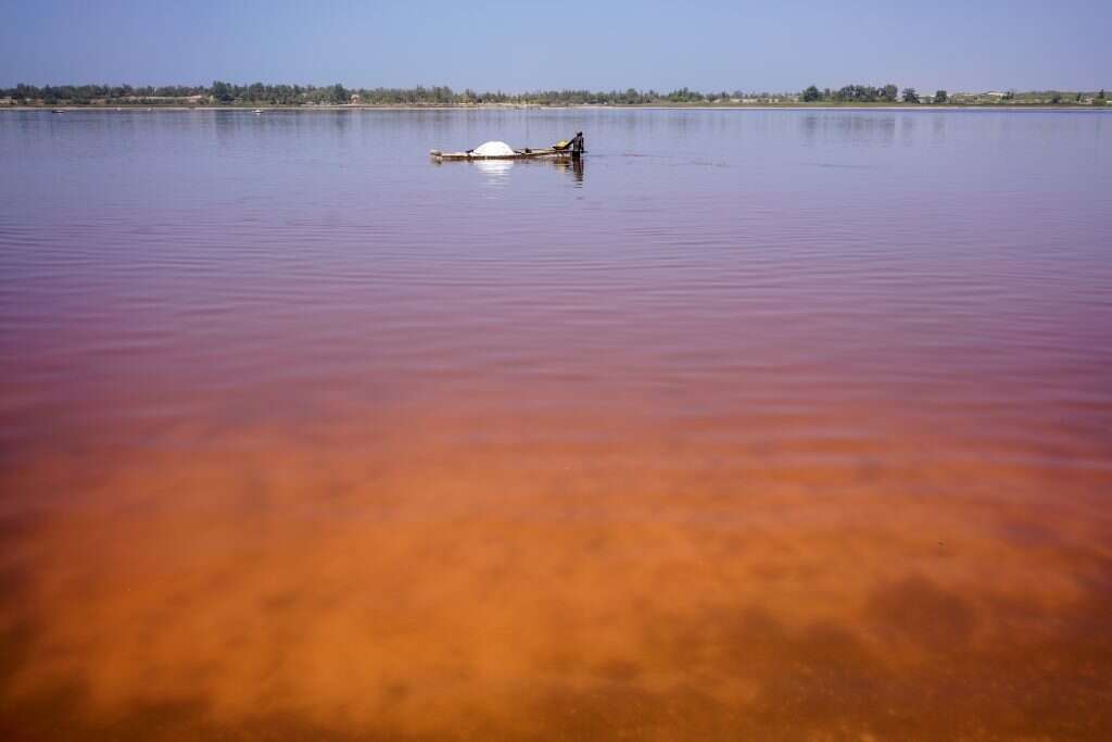 אגם רטבה, סנגל. | גטי אימג'ס