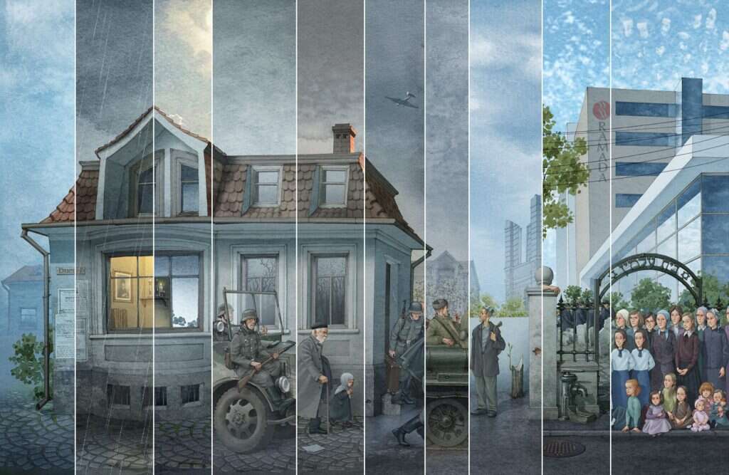 יצירות המכריחות את הצופה לחפש בהן רבדים נסתרים. איור מאת גדי פולק יצירות המכריחות את הצופה לחפש בהן רבדים נסתרים. איור מאת גדי פולק