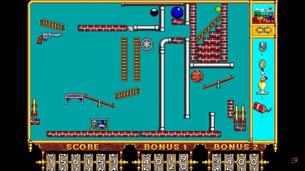 ילדי שנות התשעים מכירים את האתגר. משחק המחשב "המכונה המופלאה". | מסך