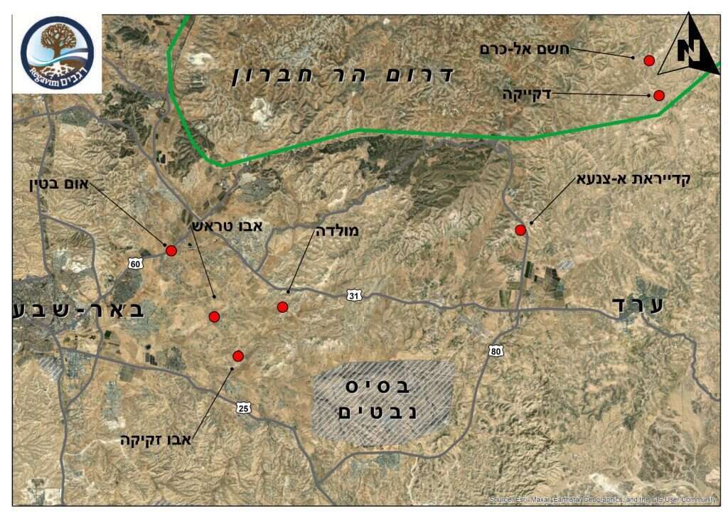 מיקומי המסגדים שנבנו לאחרונה. | תנועת רגבים