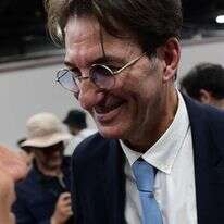 בועז ביסמוט במהלך הפריימריז, אתמול. | תומר נויברג, פלאש 90