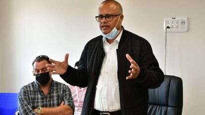 ראש מועצת לקיה, אחמד אל-אסד. | מאיר אליפור