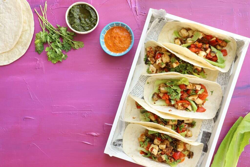 טורטיות במילוי טופו וחצילים. | אפרת ליכטנשטט