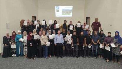 תלמידי המכינה בטקס סיום המחזור השני, לפני כחודש. | דודי אביטן תלמידי המכינה בטקס סיום המחזור השני, לפני כחודש. | דודי אביטן