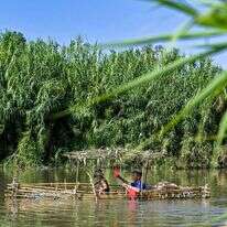 שיט קאנו בנהר הירדן. | מיכאל גלעדי, פלאש 90