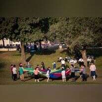 משחקים בגן סאקר. | Hadas Parush/Flash90