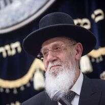 הרב שלום כהן ב-2019. | אהרן קרון, פלאש 90