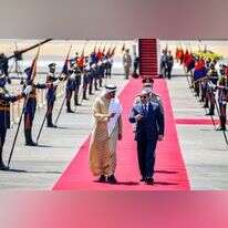 א-סיסי ובן זאיד. | AFP