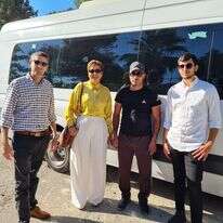 מלווה, נהג, מנהלת אגף ליויי הסעים וסמנכ"ל עמותת לביא