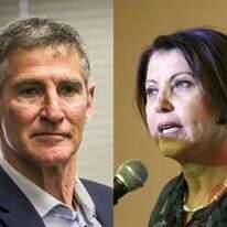 זהבה גלאון ויאיר גולן. צילומים: אורן בן חקון, אבישג שאר ישוב