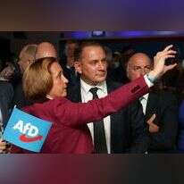 סגנית יו"ר המפלגה ביקשה מידע על היקף הסיוע של גרמניה לאונר"א. באטריקס פון־שטורך, ברלין, 2021. | AFP