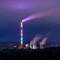 תחנת כוח בקמניץ, גרמניה. קרדיט תמונה: AFP