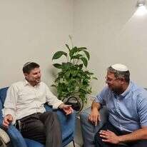 בן־גביר וסמוטריץ' בפגישה על ריצה משותפת, בחודש הקודם בן־גביר וסמוטריץ' בפגישה על ריצה משותפת, בחודש הקודם