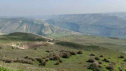 משולש הגבולות ישראל-ירדן-סוריה. | יהונתן קליין