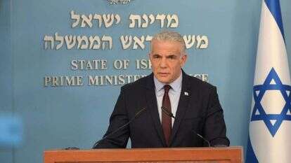 יאיר לפיד. | עמוס בן גרשום לע"מ