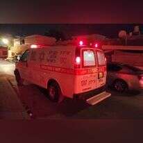 זירת האירוע ברמלה. | תיעוד מבצעי מד"א