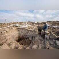 אתר החפירה. | מועצת בנימין