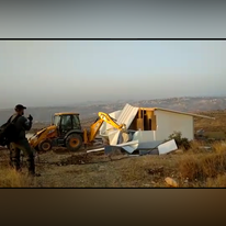 פינוי ברמת מגרון, אתמול