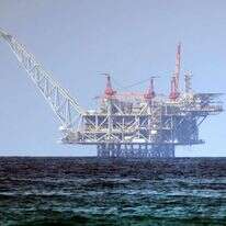 אסדת הגז לווייתן. | AFP