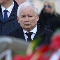 ירוסלב קצ'ינסקי, מנהיג מפלגת החוק והצדק. | AFP