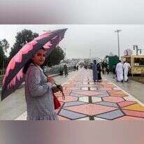 תיירים ברחובות אל-נאמאס, השבוע. | איי.אף.פי