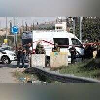 זירת הפיגוע בקרית ארבע בסוף השבוע האחרון. | ווישאם האשלמון, פלאש 90