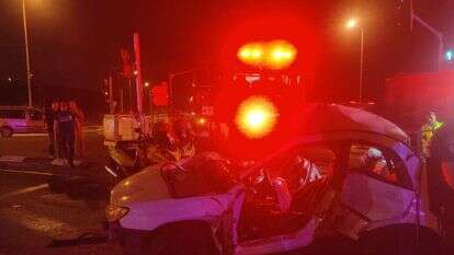 תאונת דרכים בשומרון, ארכיון. | דוברות המשטרה