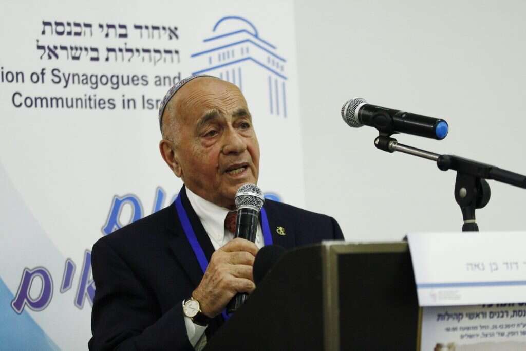 דוד בן נאה. | יוני רייף עבור איחוד בתי הכנסת והקהילות