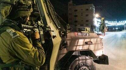 כוחות הביטחון במצוד אחר מחבלים. | דובר צה"ל