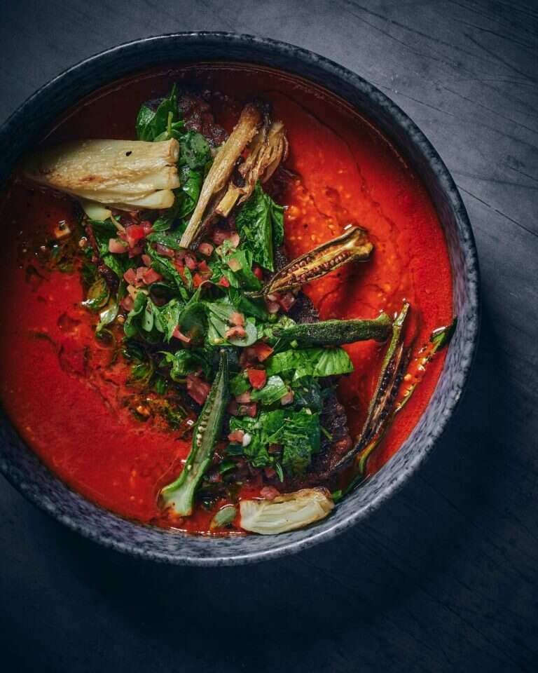 פופה הכשרה של השף אביב משה. | אמיר מנחם