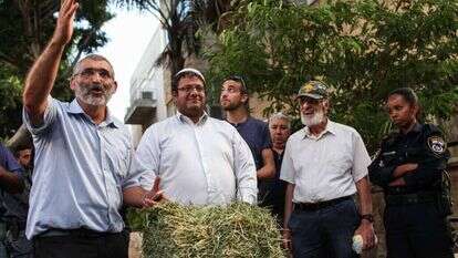 איתמר בן־גביר ומיכאל בן־ארי. | אבישג שאר־ישוב