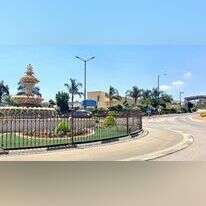 הכניסה והמחסום שהוסר בכפר רג'ר. | יאיר קראוס