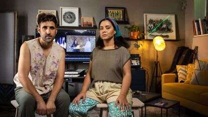 נטע אליקים ועמית חי כהן. | אוליבייה פיטוסי, פלאש 90