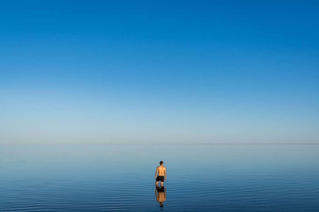 בכל צעד שקעתי עוד כמה סנטימטרים לתוך חימר משי מושך. בתוך מה שנשאר מהימה. | Marcus Westberg, Washington Post