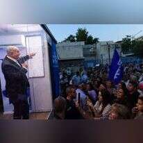 מסע הבחירות של נתניהו, השבוע. | תומר נויברג/פלאש90