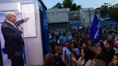 מסע הבחירות של נתניהו, השבוע. | תומר נויברג/פלאש90 מסע הבחירות של נתניהו, השבוע. | תומר נויברג/פלאש90