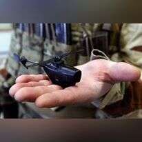 מיקרו־רחפן מדגם "צרעה שחורה". | AP