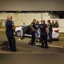 משטרה בזירת רצח העיתונאי נידאל אגבאריה. | פלאש90